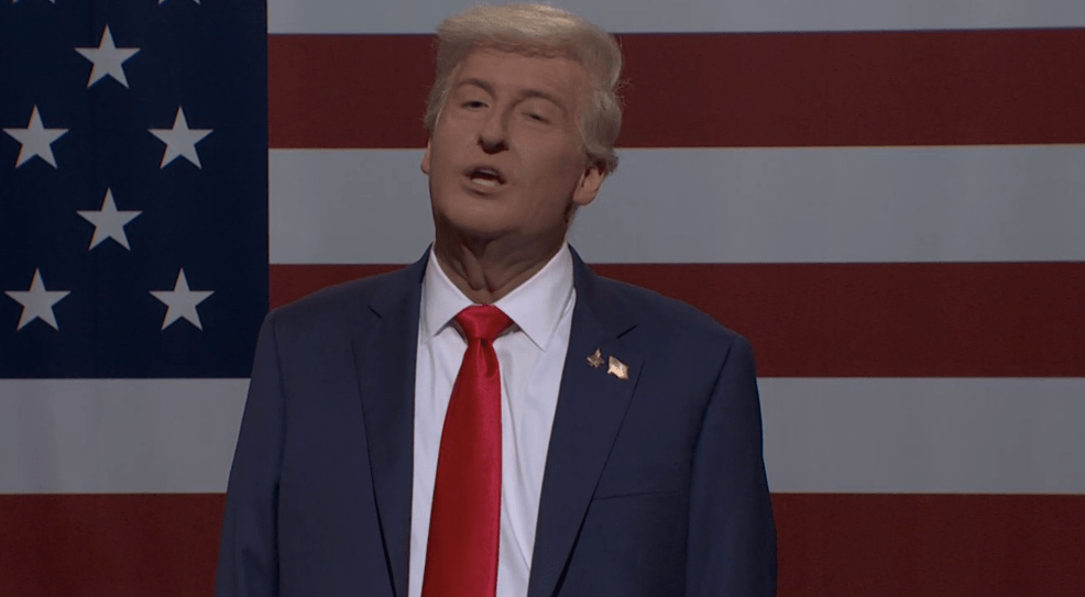 Trump Interrupts ‘SNL' Cold Open to Threaten Show Not to ‘Do Anything