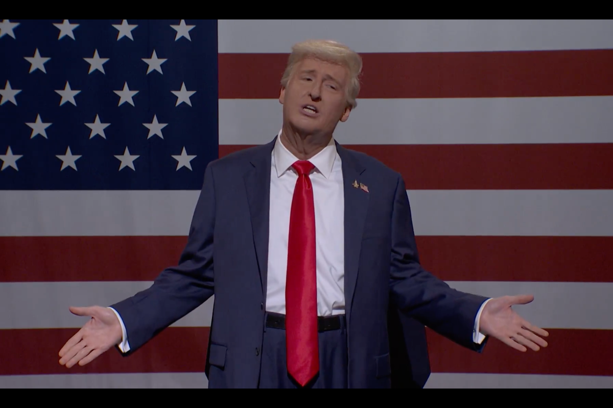 SNL comes back swinging as Trump sketch rips into wars, latenight