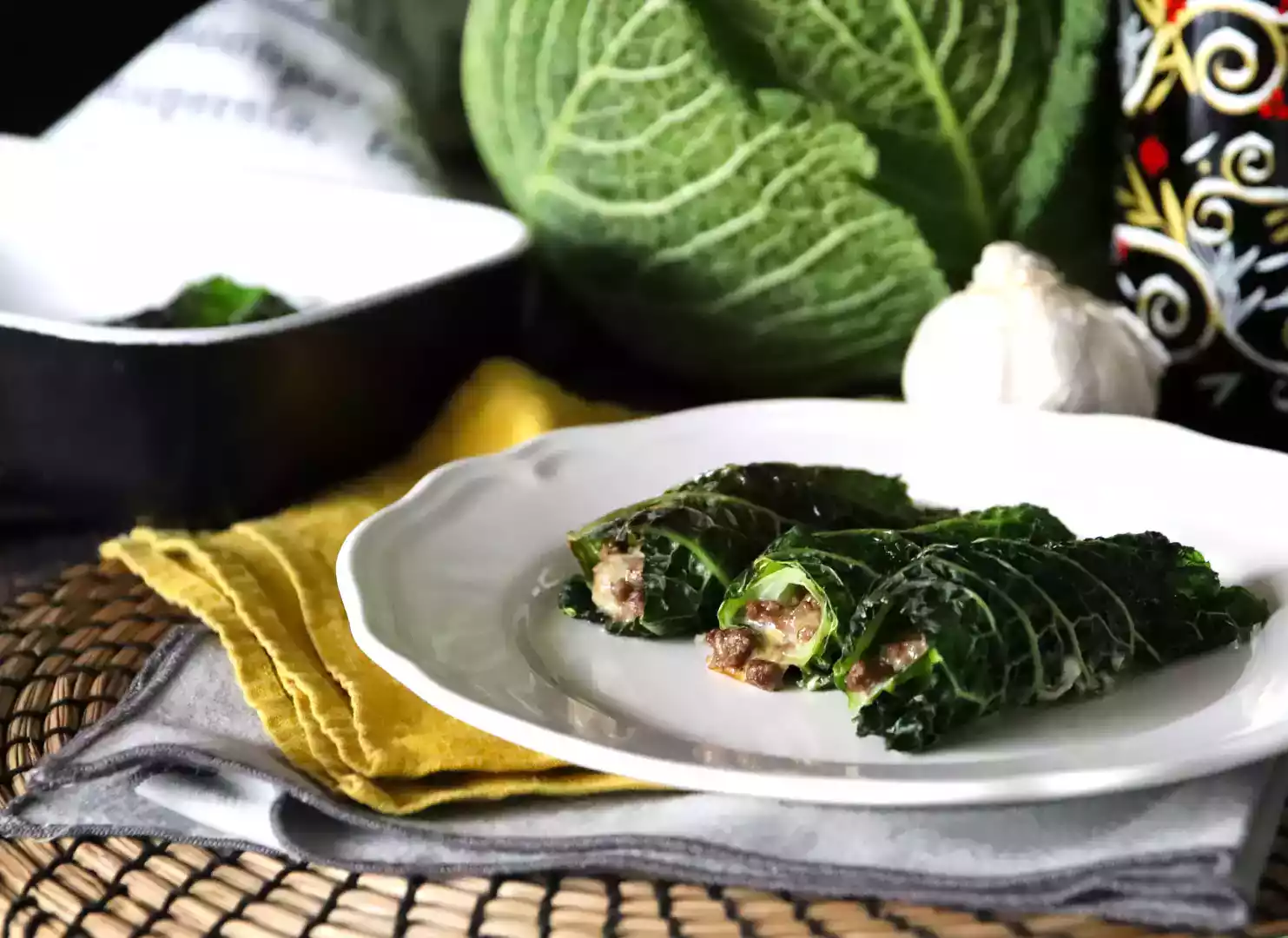 Gebackene wirsingröllchen, das einfache und preiswerte rezept für ein ...