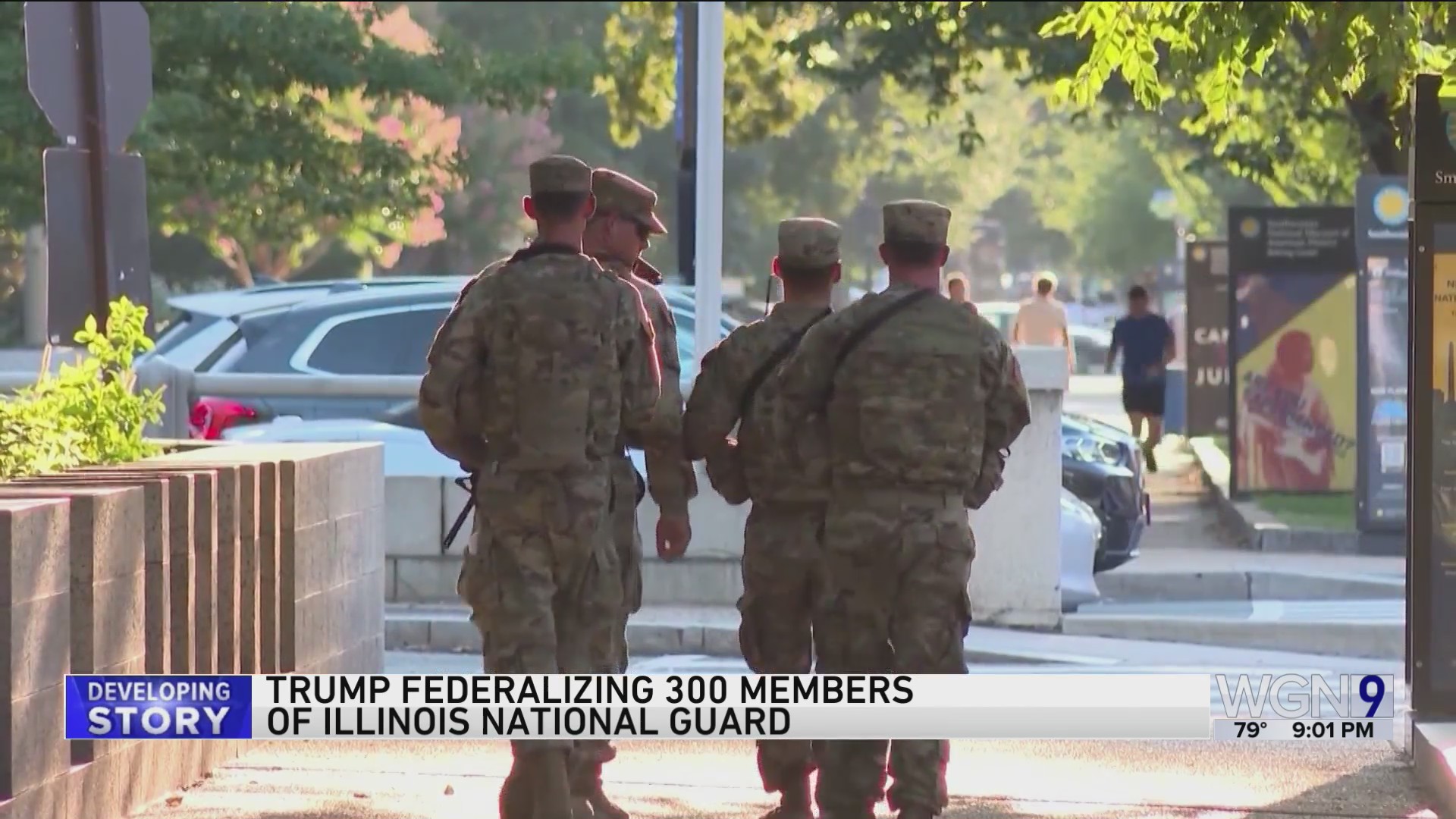 Trump administration to federalize 300 Illinois National Guard members ...