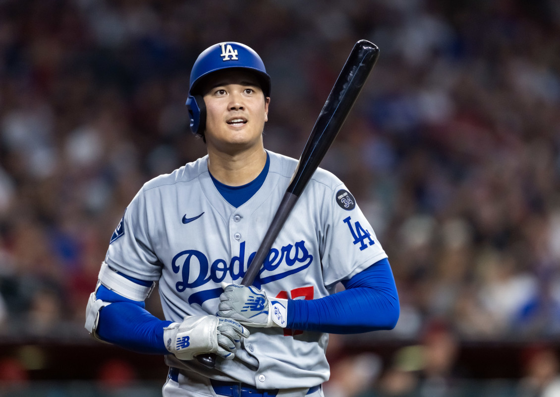 Los Angeles Dodgers pitcher/designated hitter Shohei Ohtani Mark J. Rebilas-Imagn Images