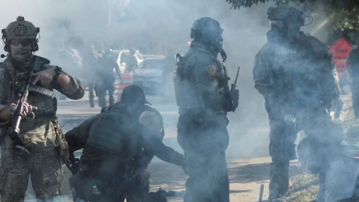US Border Patrol agents shoot armed woman amid violent clashes in Chicago