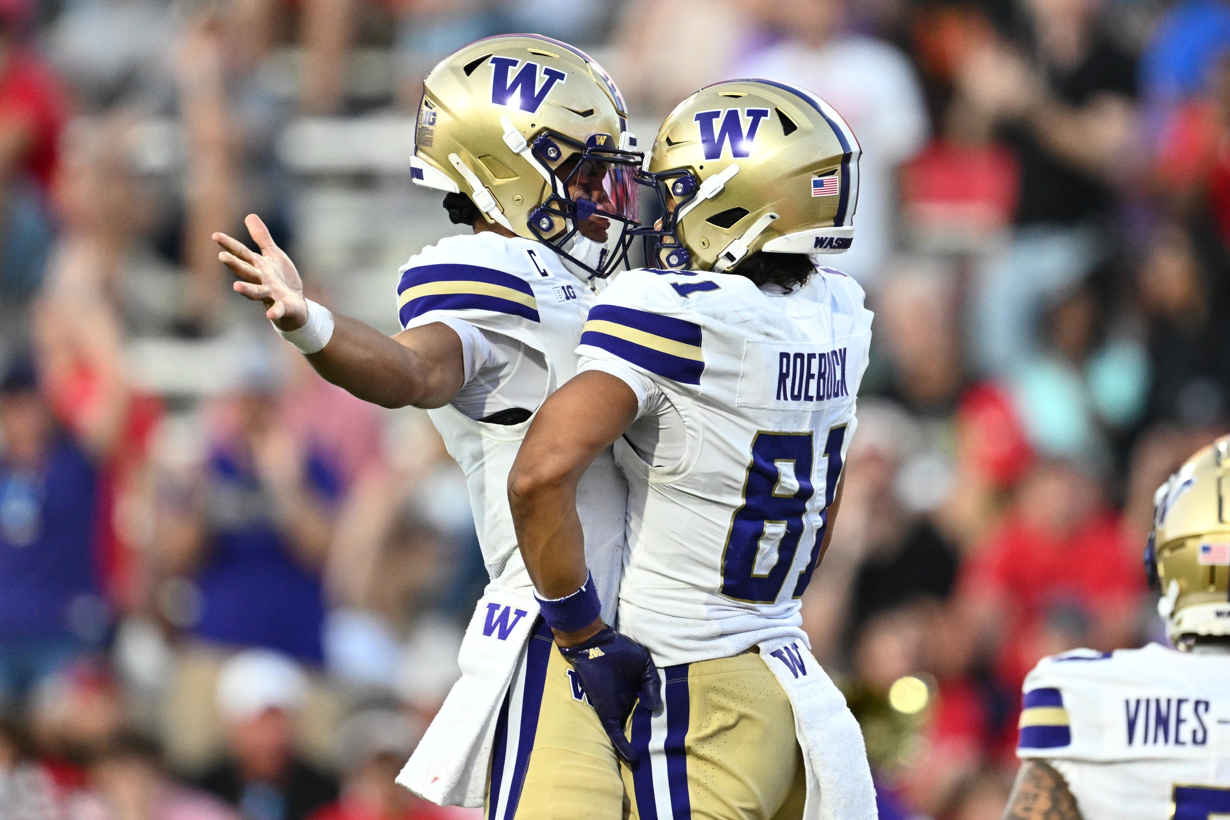 Washington football makes school history with 24-20 comeback win over ...