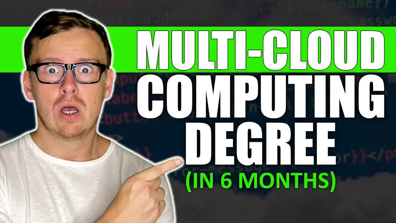 How to get a BS cloud computing (multi-cloud) degree in 6 months at WGU