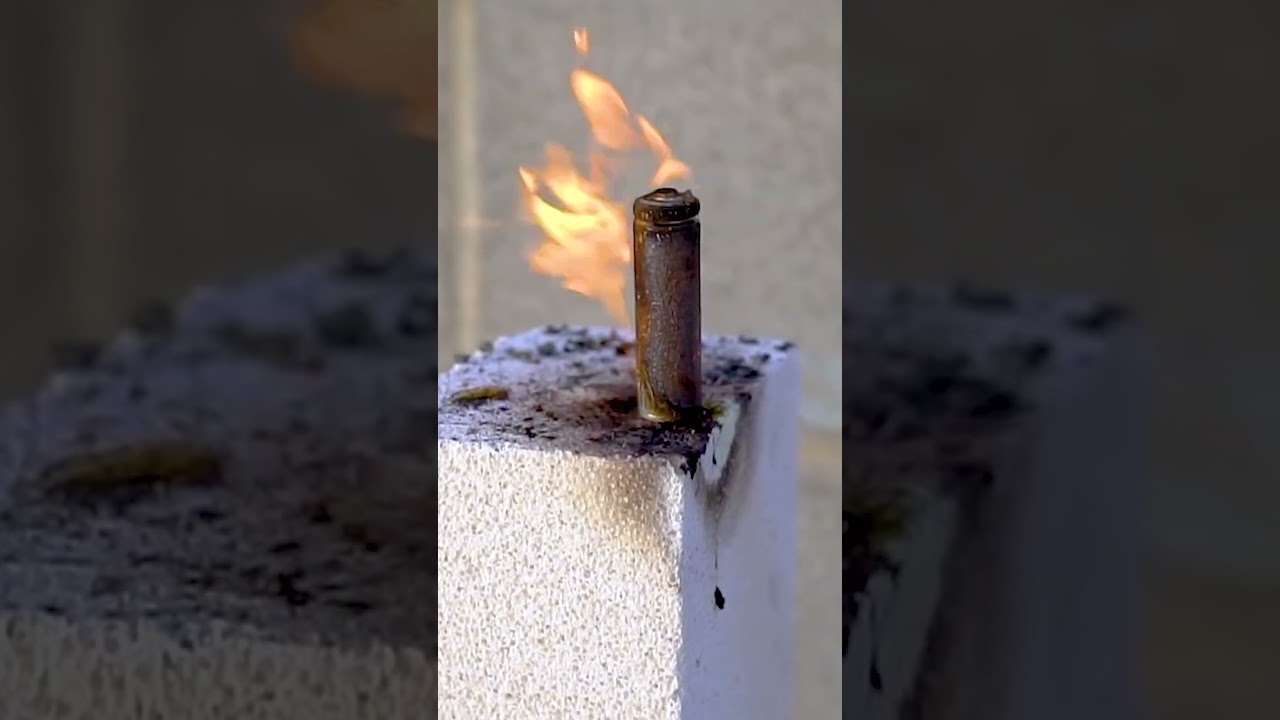 What happens when lithium batteries catch fire