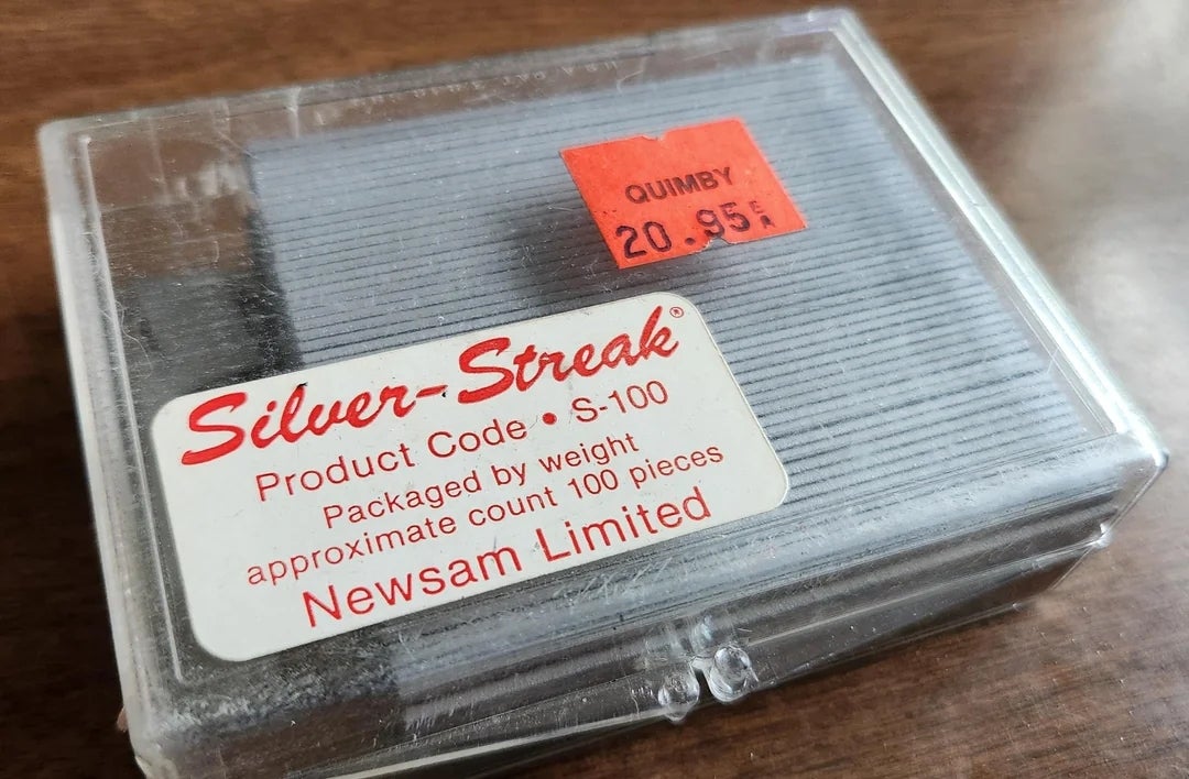 Plastic case labeled