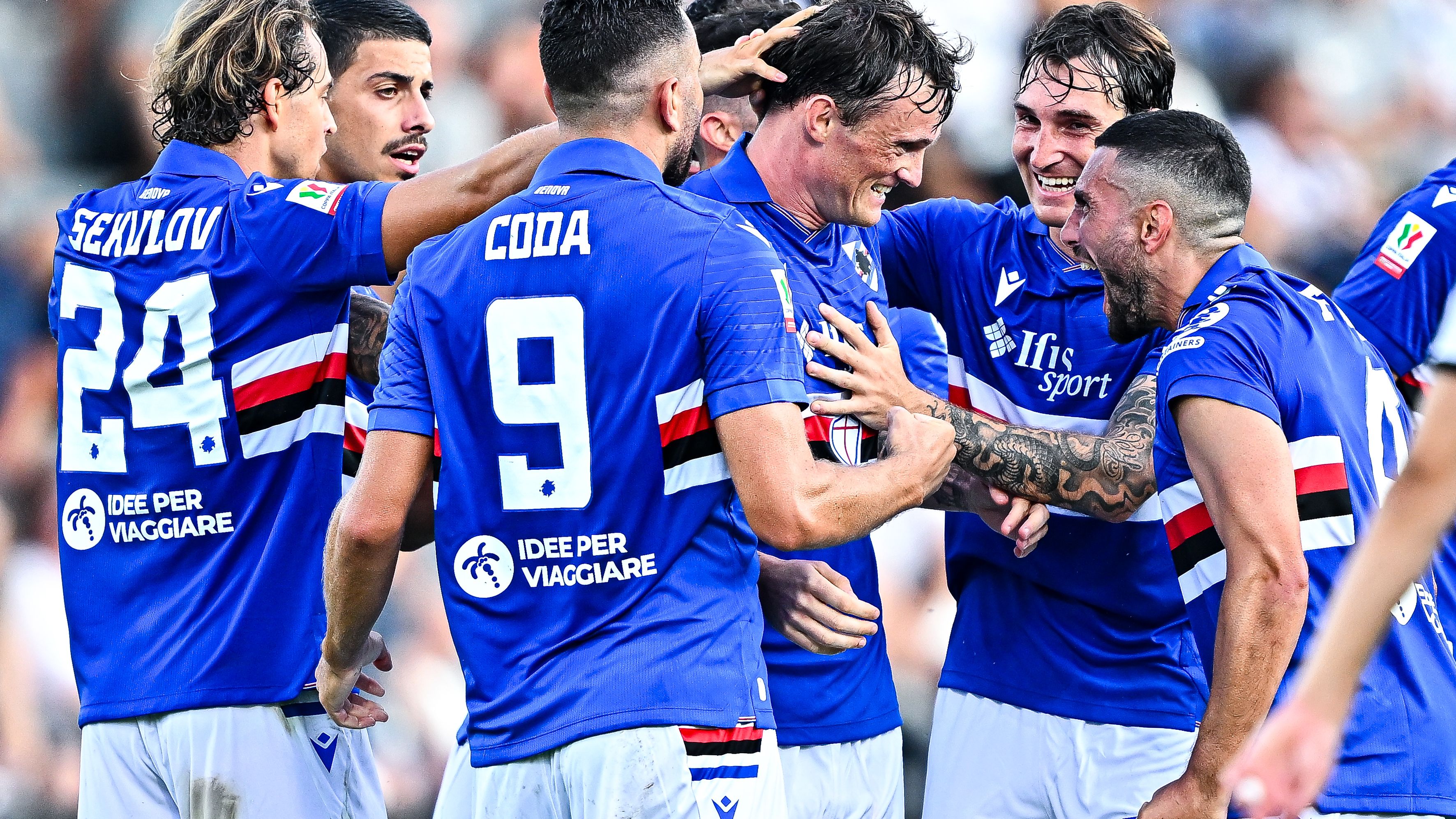 Sampdoria-Carrarese 3-2: il tabellino