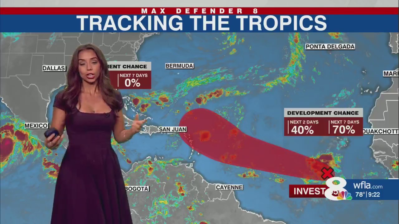 National Hurricane Center monitoring low pressure system in the Atlantic