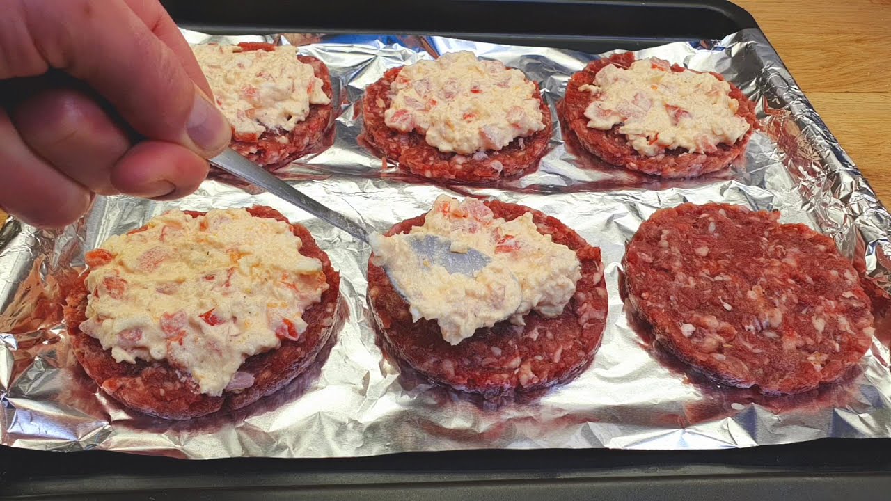 Billiges Abendessen Rezept aus Hackfleisch, sehr schnell und lecker! Es ...