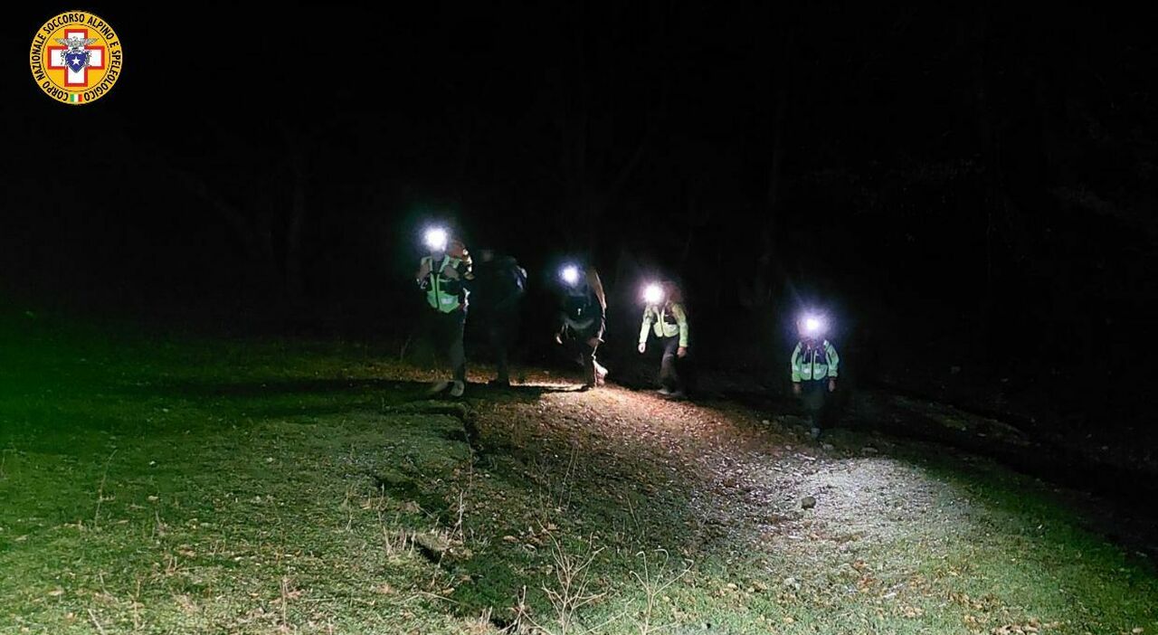 Ritrovato nella notte il cacciatore rimasto bloccato a 1.500 metri di ...