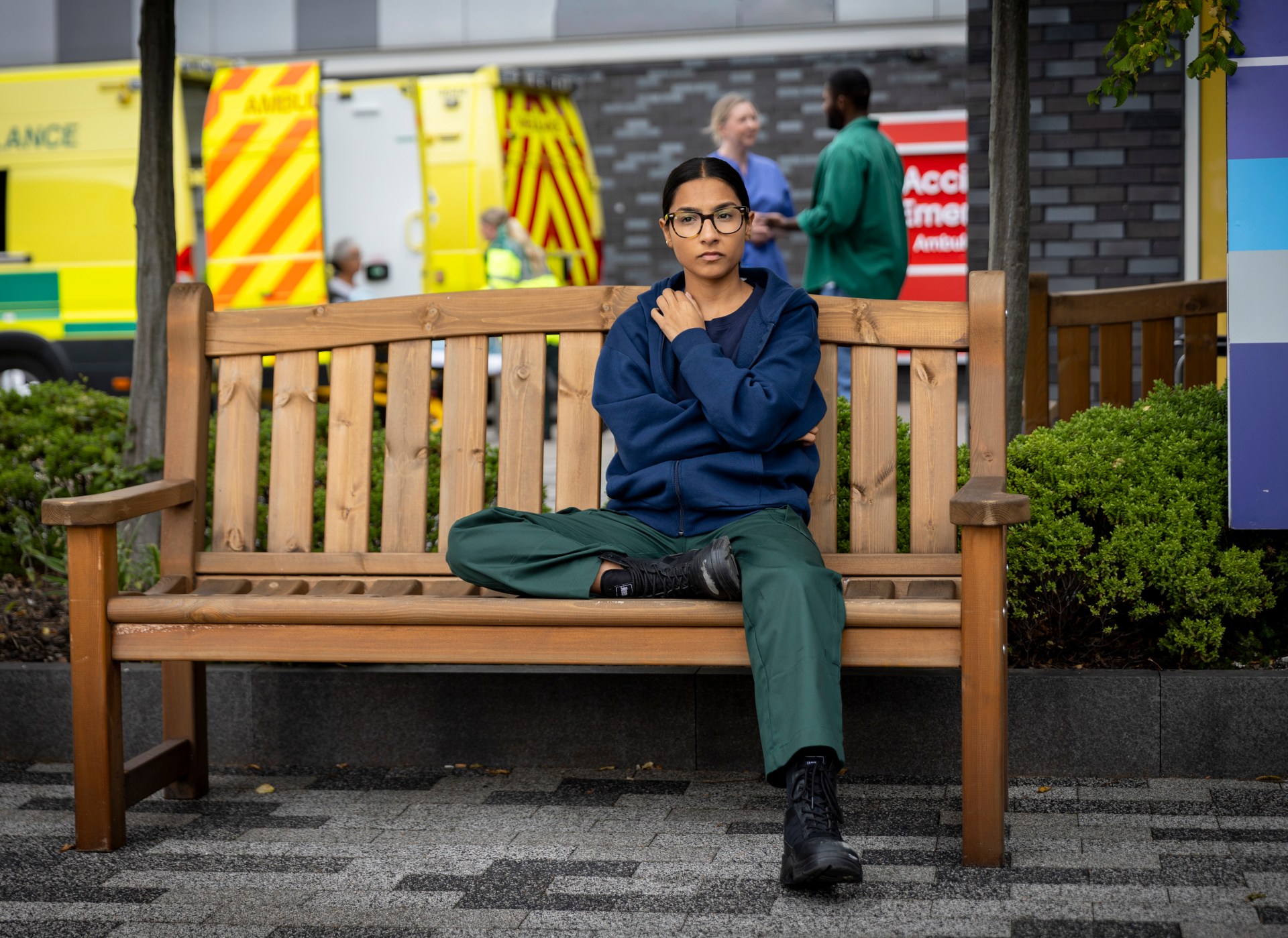 Asha has been suffering in silence (Picture: Danielle Baguley/ITV)