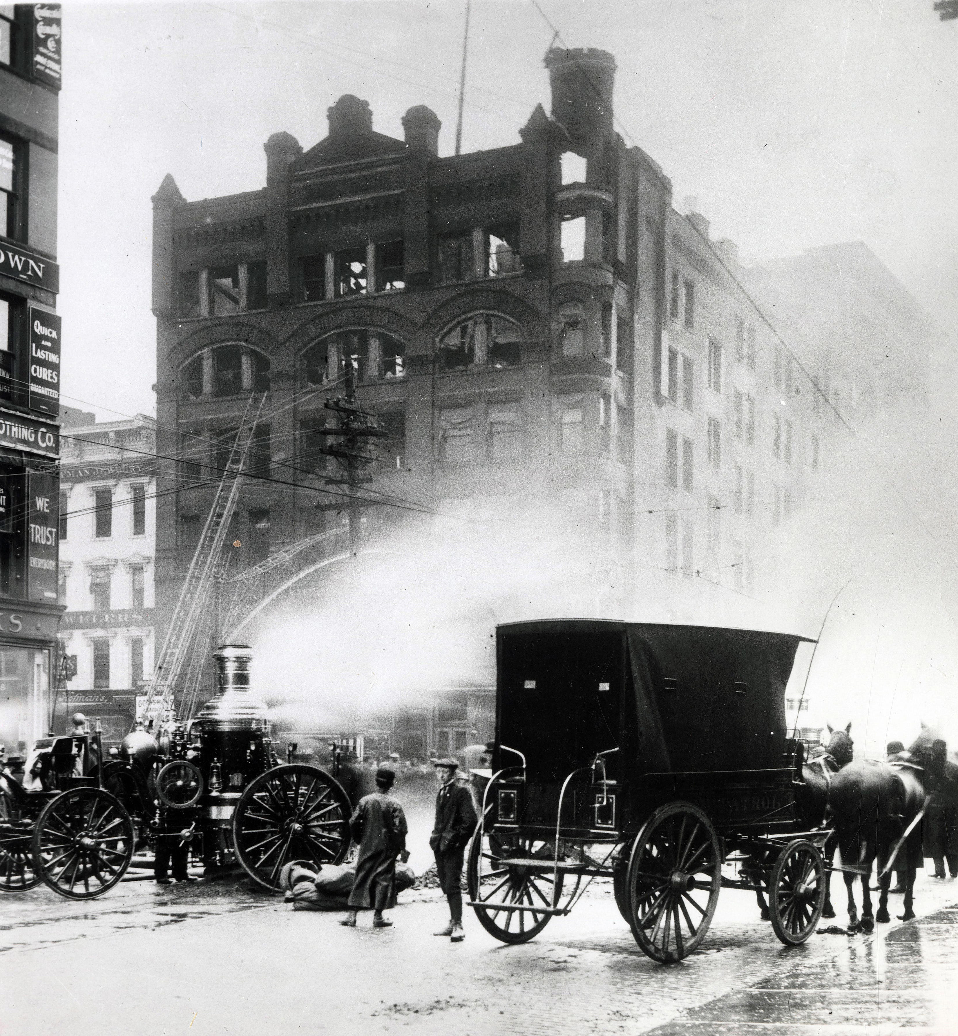 Fire at Dispatch building led to construction of new building and ...
