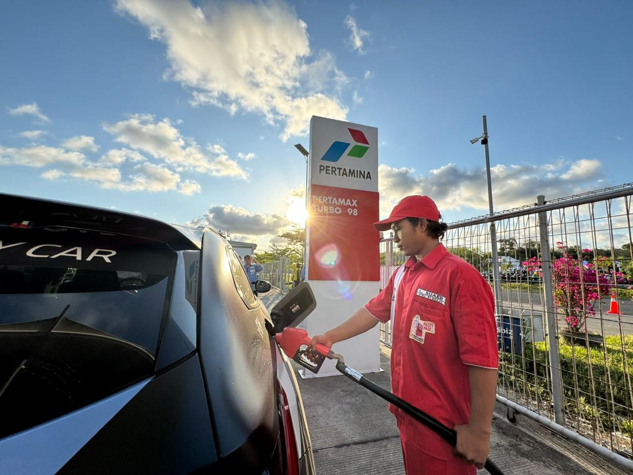 MotoGP Mandalika 2025: Pertamina Hadirkan Pertamax Turbo di SPBU Modular