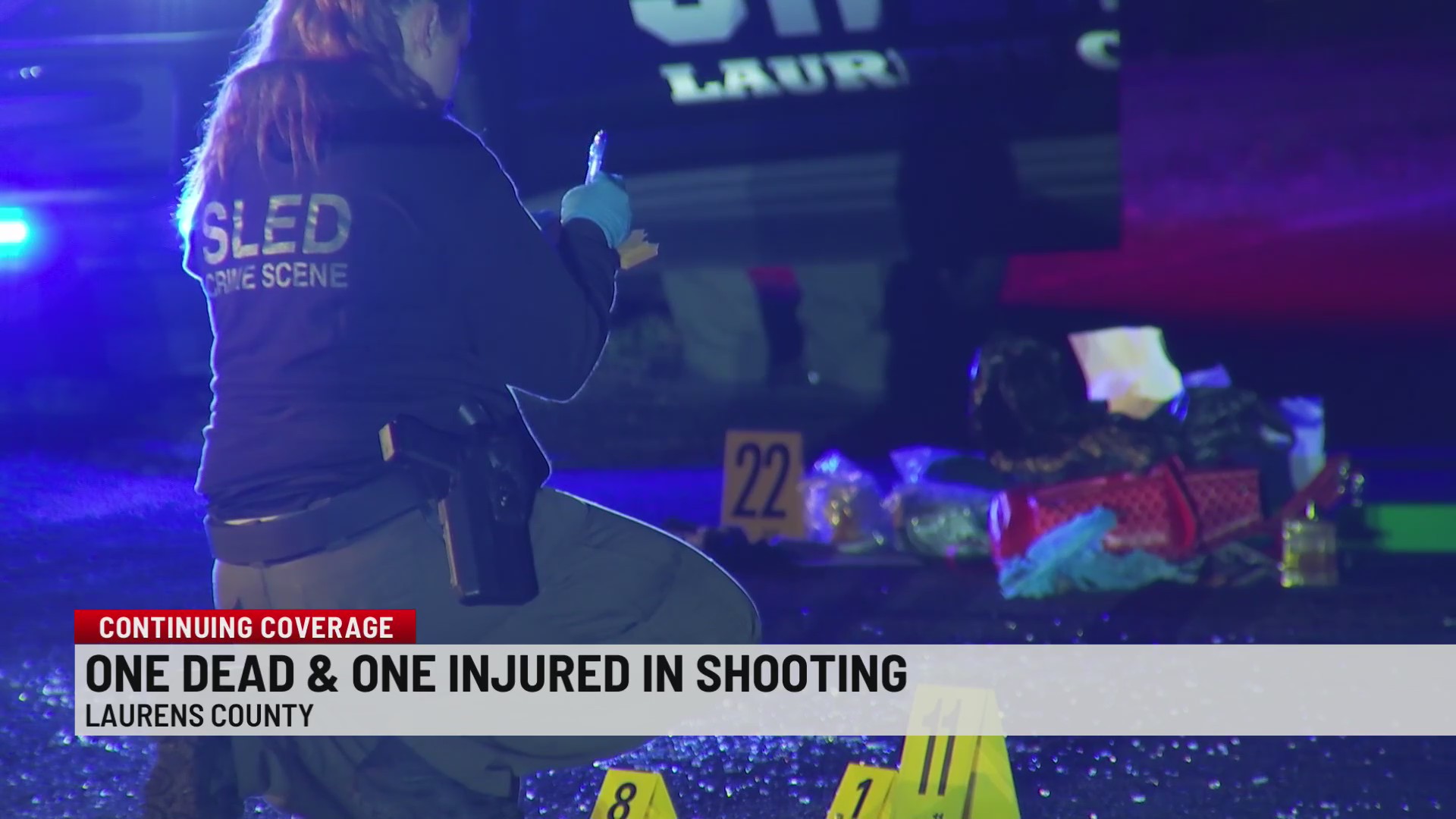 One dead, one hurt in Laurens County shooting