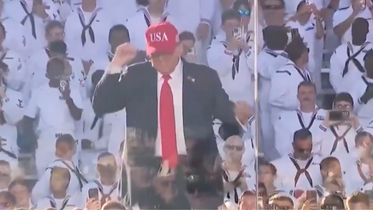 Crowd Goes Wild As Trump Dances To ‘YMCA’ At US Navy's 250th ...