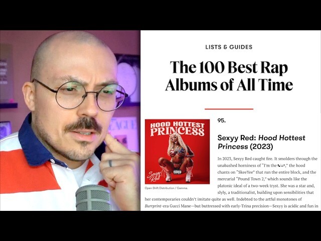 Pitchfork's Top 100 Rap Albums List Is Weird...