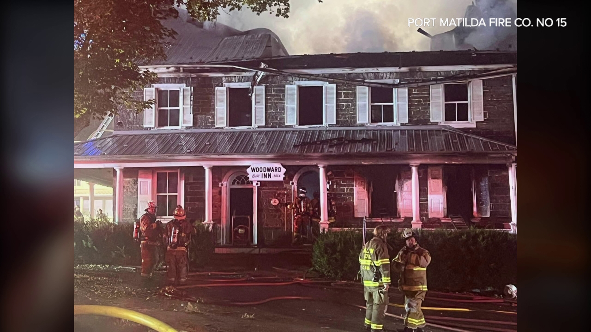 Firefighters battle early morning fire in Centre County
