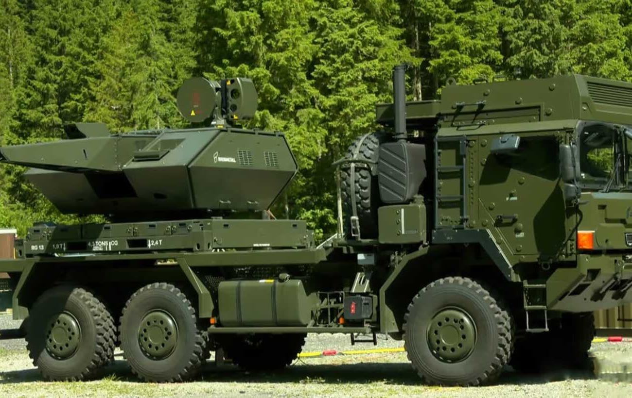 Ukraine shoots down Russian drone with German Skynex air defense system