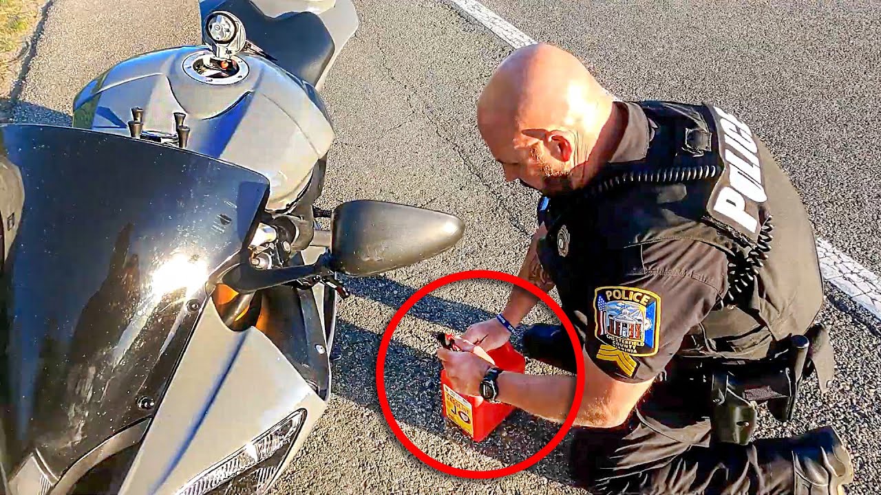 Cops aren’t just there to ticket riders | Epic & crazy motorcycle moments