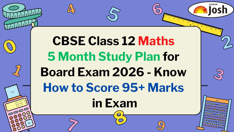 CBSE Class 12 Maths 5 Month Study Plan for Board Exam 2026 - Toppers ...