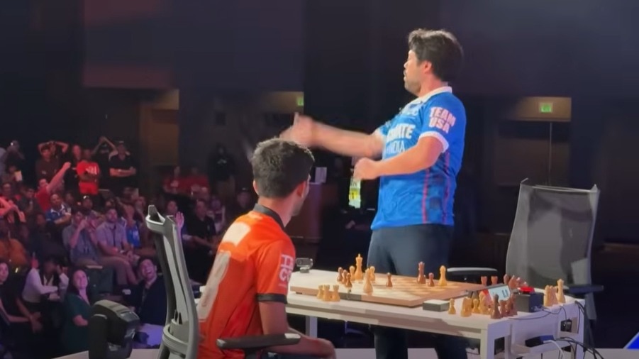 Hikaru Nakamura throws away D Gukesh's king Was it drama or disrespect?