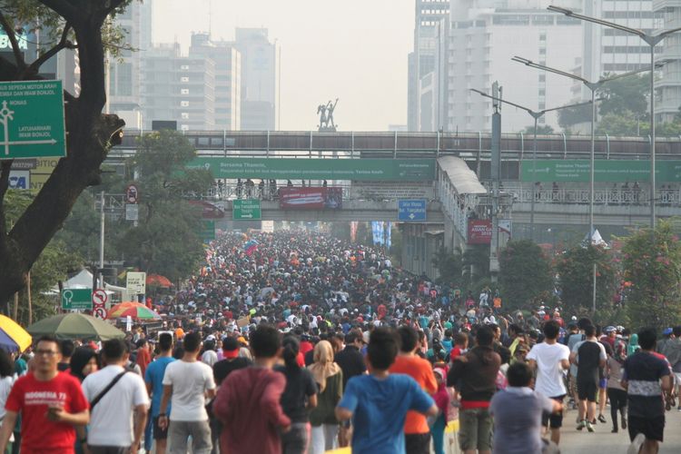 Ada Jakarta Running Festival, Ini 5 Jalan yang Ditutup Pagi Ini