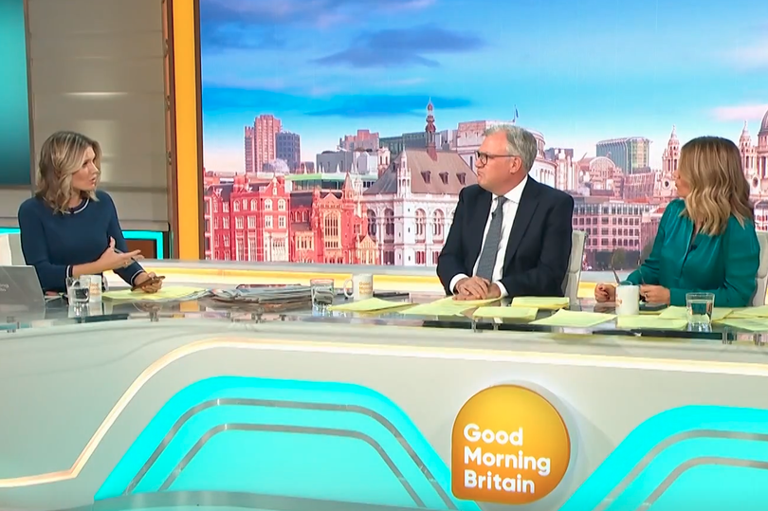 Good Morning Britain was interrupted on Monday morning for a sad breaking news announcement.