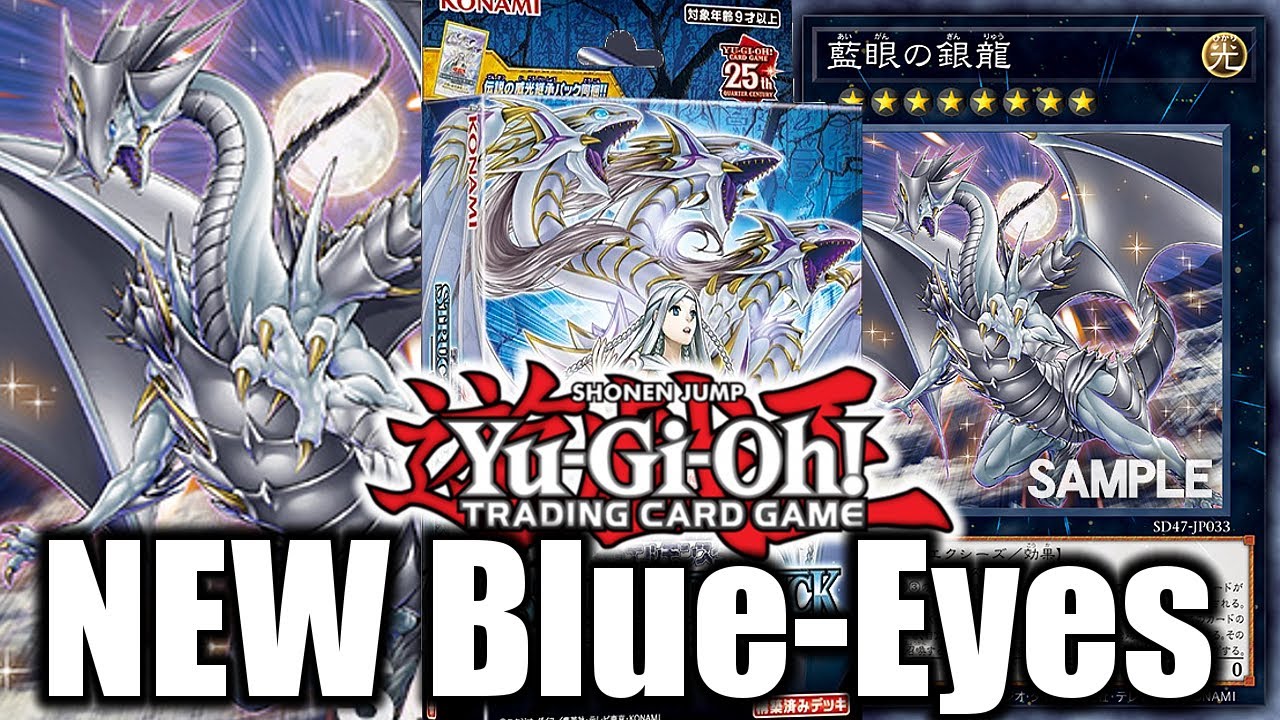 Yu-Gi-Oh structure deck reveals a new Blue-Eyes Xyz card