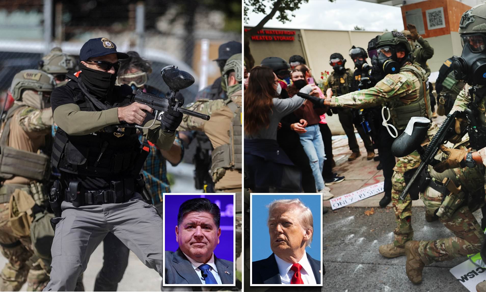 Illinois Governor says Trump to deploy National Guard troops from Texas ...