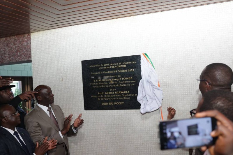 Modernisation de l’agriculture : Le laboratoire de pédologie de l’ESA rénové
