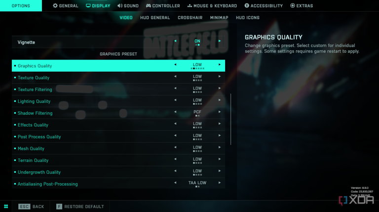 Lowering graphics settings can sometimes hurt performance, but not how ...
