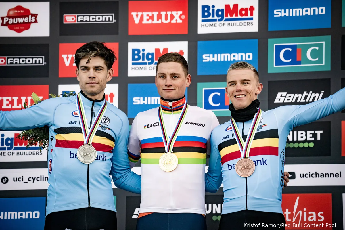 Cyclocross legend shrugs off Van der Poel's possible absence: 'Van Aert ...