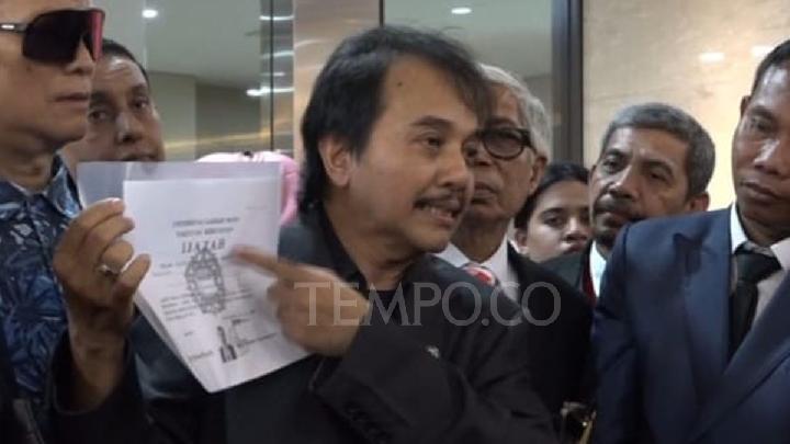 Respons Roy Suryo Setelah Jadi Tersangka Fitnah Ijazah Palsu Jokowi