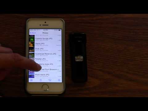 How to use the SanDisk Connect Wireless Flash Drive App