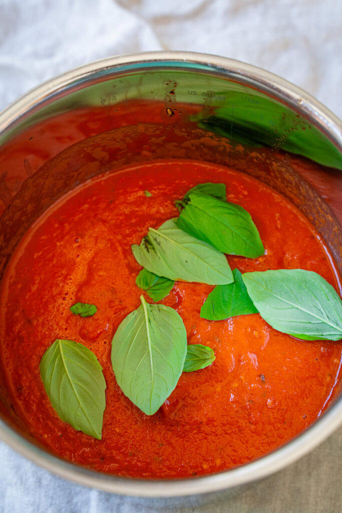 Sommerfrische Pur Die Ultimative Tomatensauce Thermomix Mit Frischen Tomaten