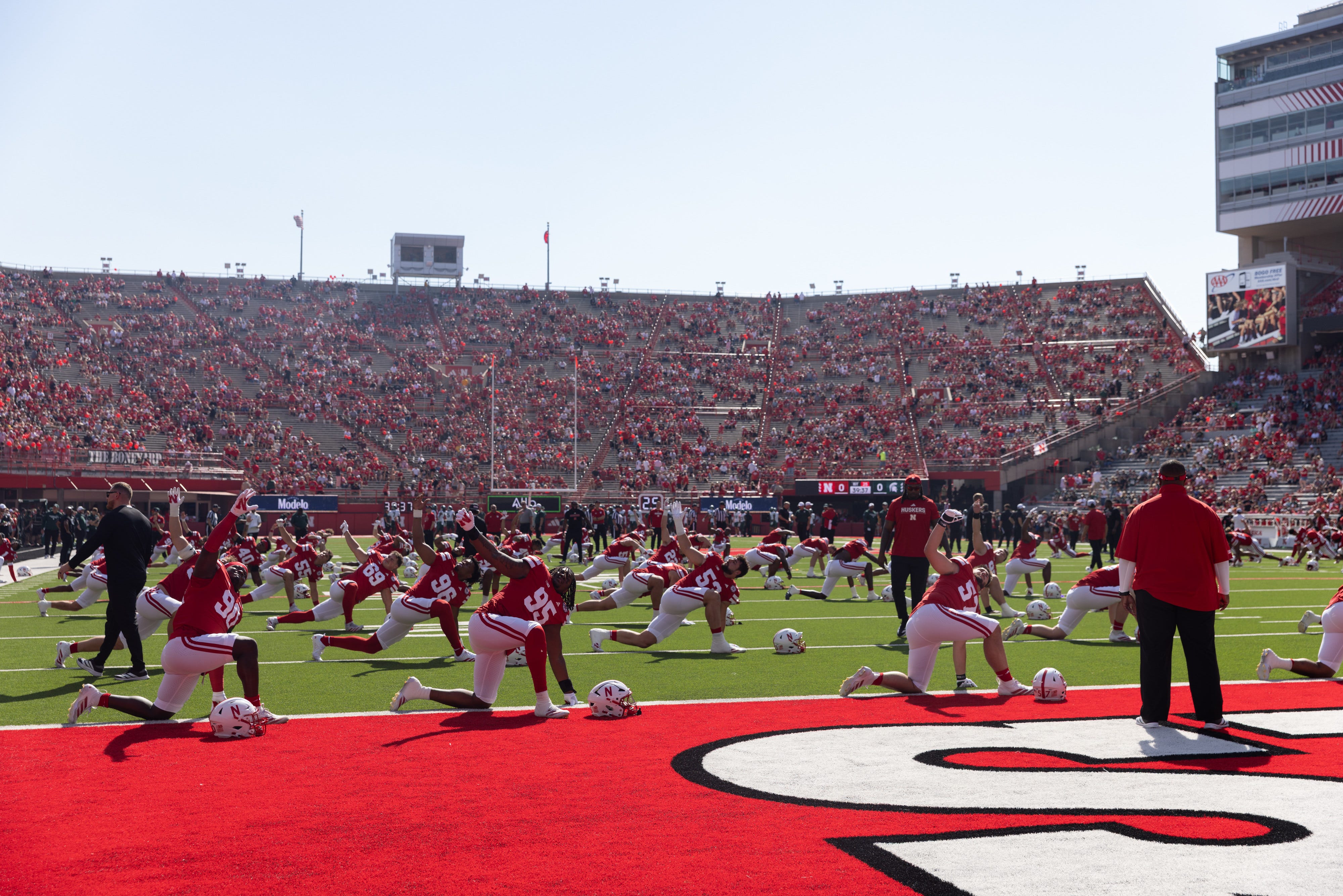 Report card from Nebraska's windy 38-27 win over Michigan State