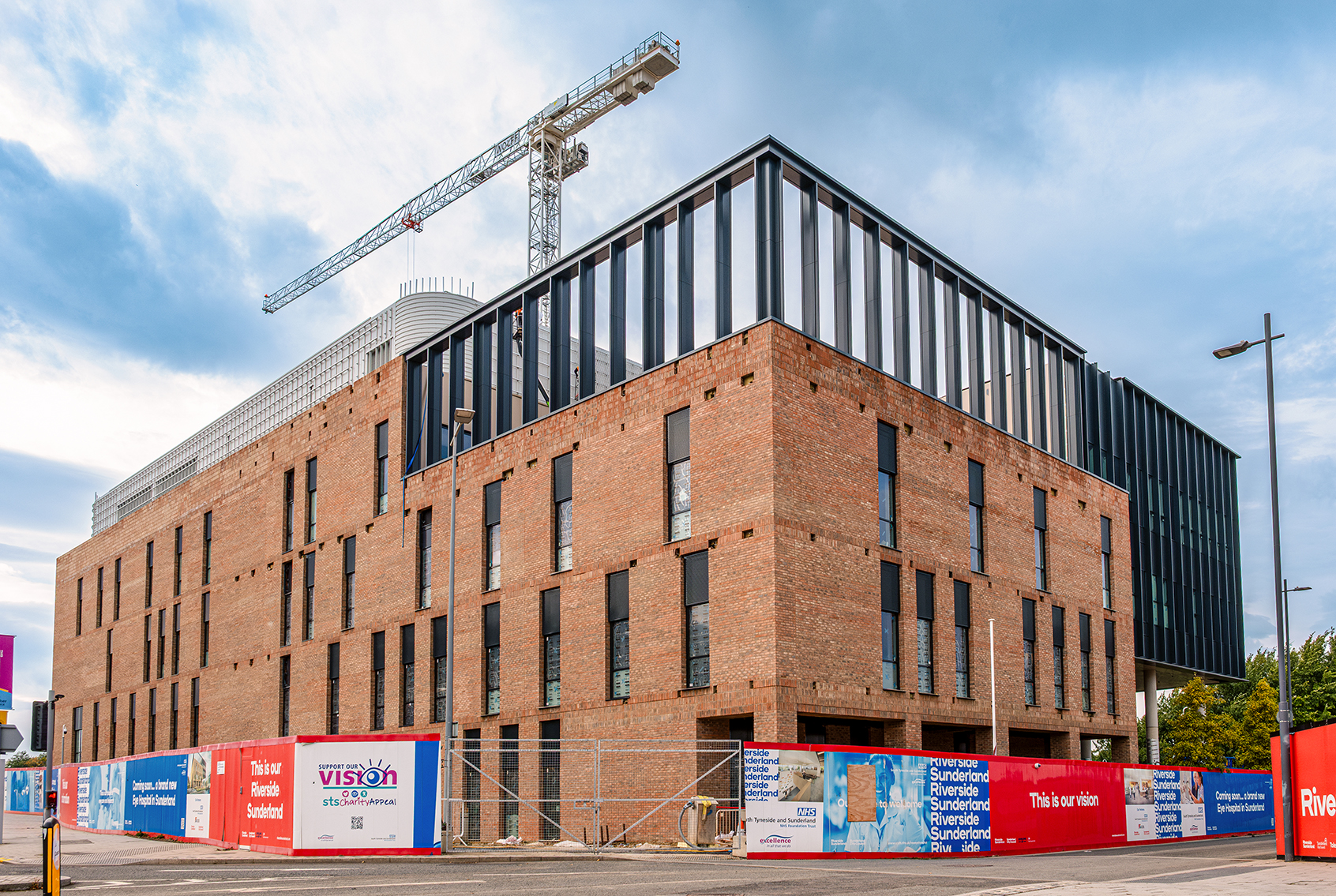 New £48m Eye Hospital's full exterior revealed for the first time in ...