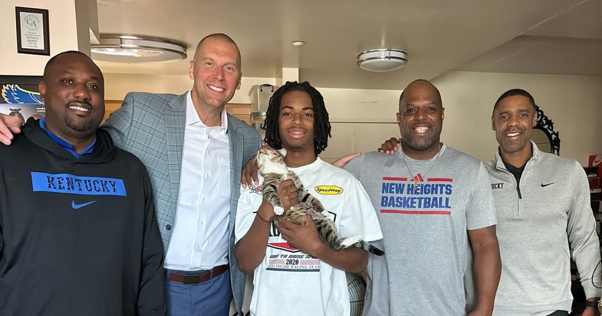 Deron Rippey Jr. is taking his official visit to Kentucky this week