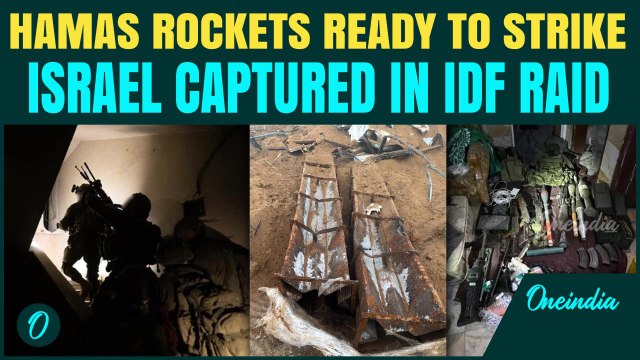 VIDEO: Hamas’ Massive Rocket Stockpile EXPOSED In IDF Raid | 15,000 ...