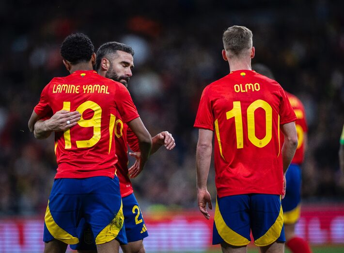 Espanha lidera o ranking da Fifa Foto: Seleção Espanhola via X