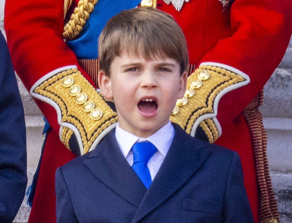 Prince Louis' sevenword demand on his first royal outing revealed