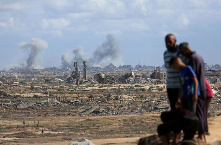 Gaza latest: Ceasefire talks underway in Egypt as Israel marks ...