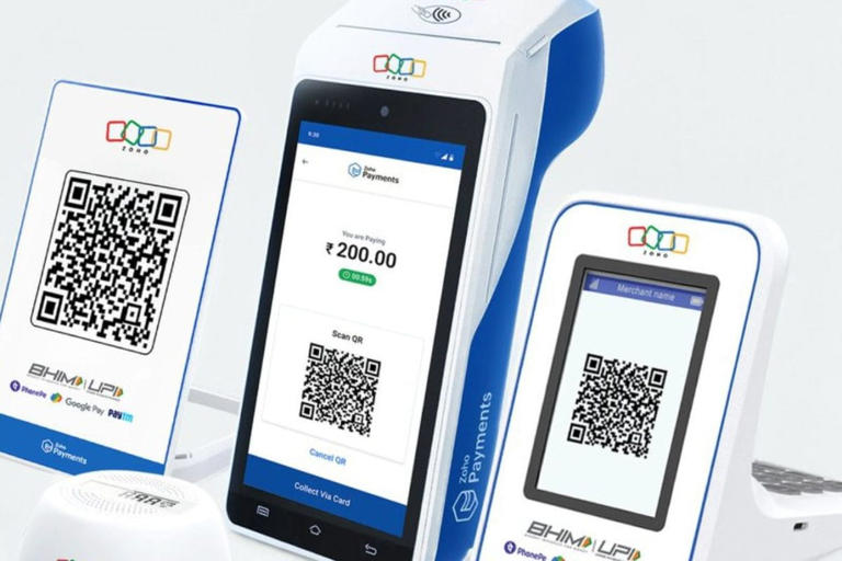 Zoho launches POS devices.