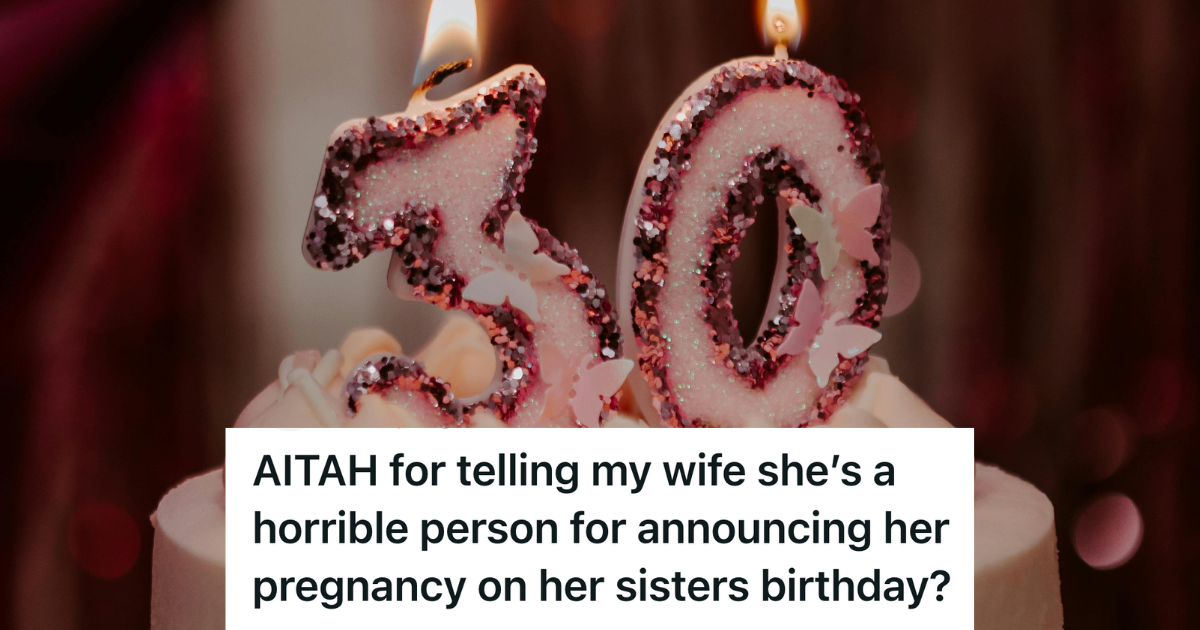 Woman Hijacked Her Sister’s 30th Birthday With A Pregnancy Reveal, And