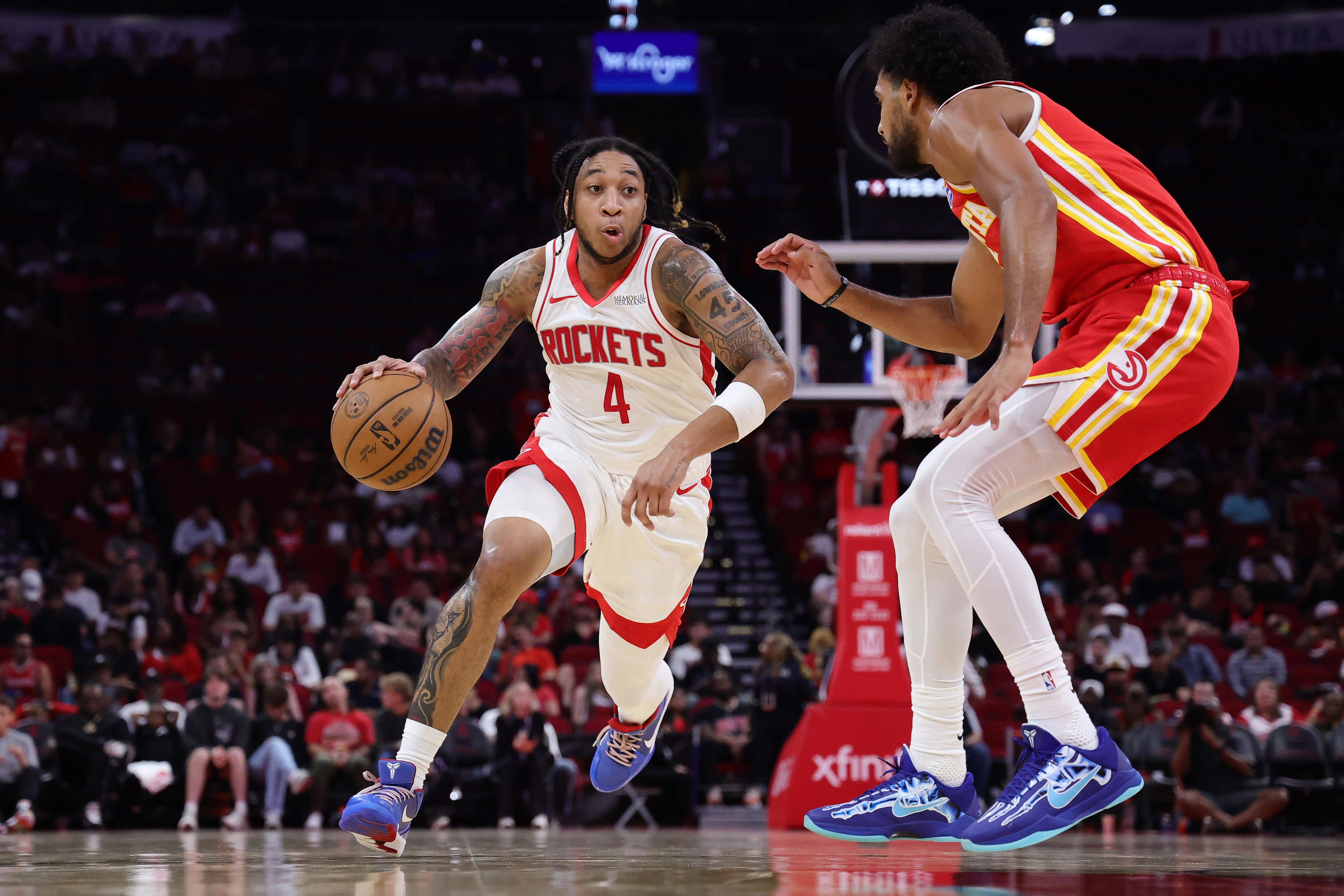 Houston Rockets exercise team option on reserve guard JD Davison