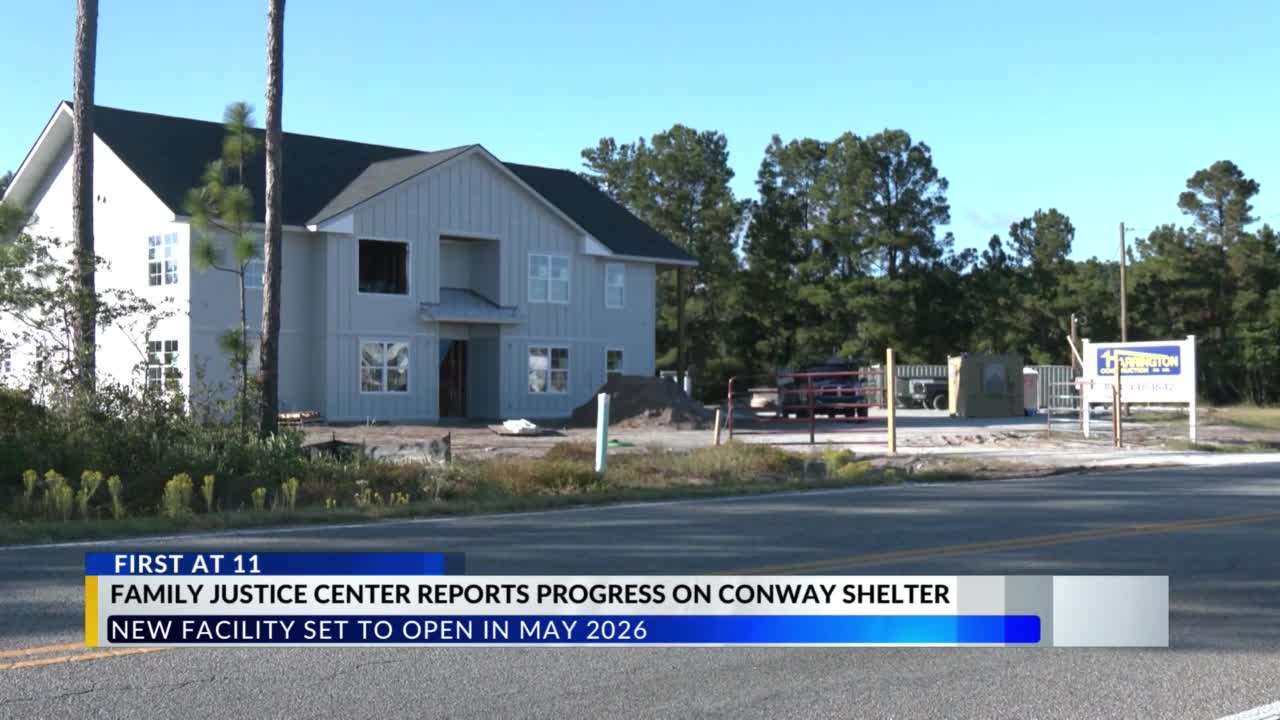 Horry County domestic violence shelter under construction, will reach ...