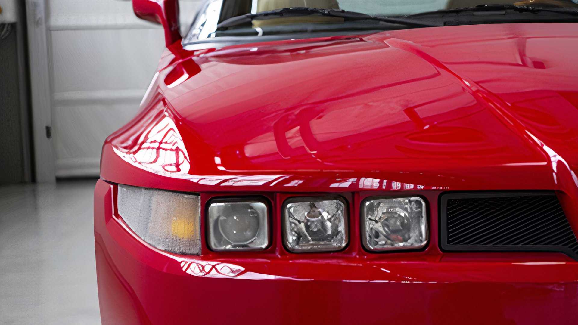 1989 Alfa Romeo SZ nose lights