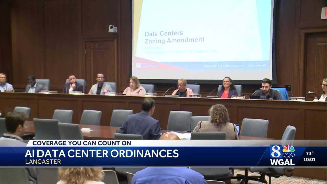 Lancaster City Council reviewing proposed ordinance for AI data centers