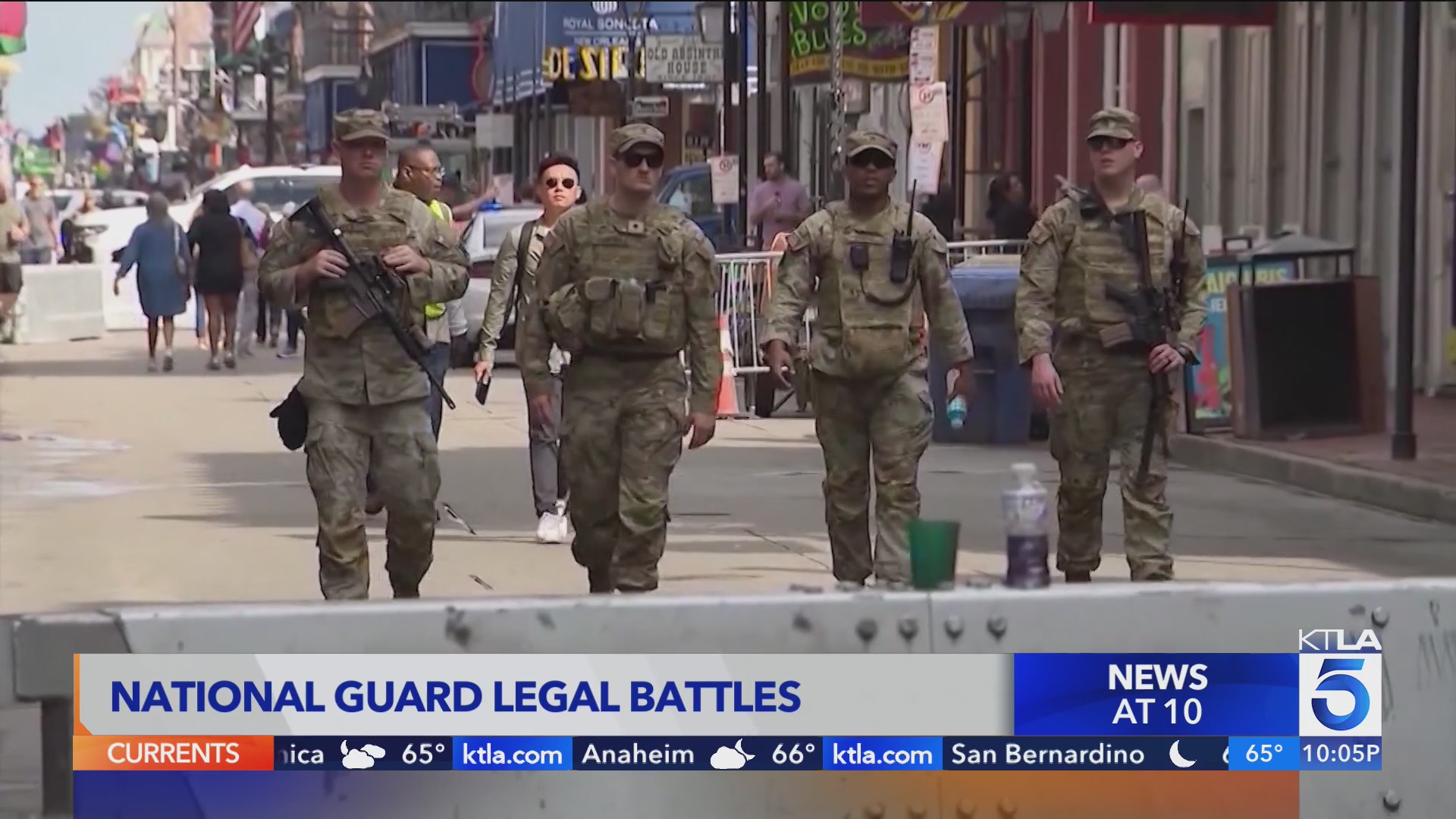 States battle Trump over national guard deployment