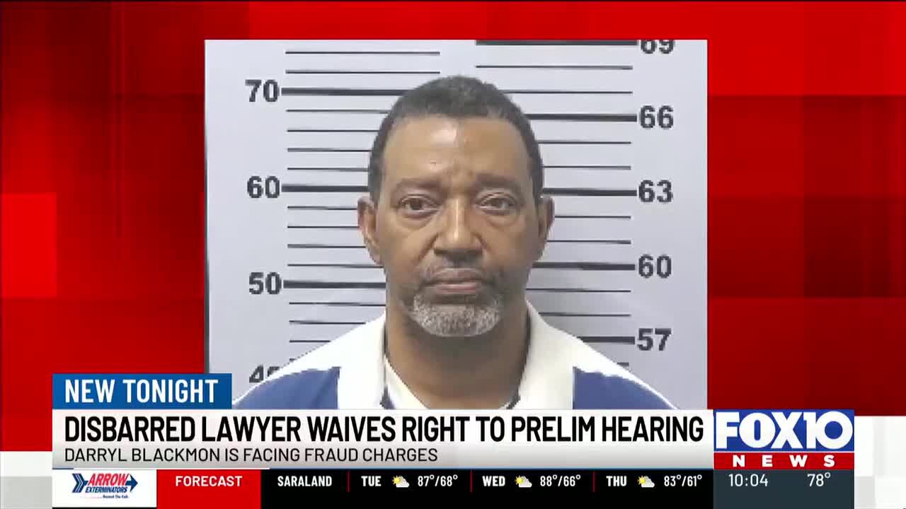Disbarred lawyer accused of fraud waives preliminary hearing